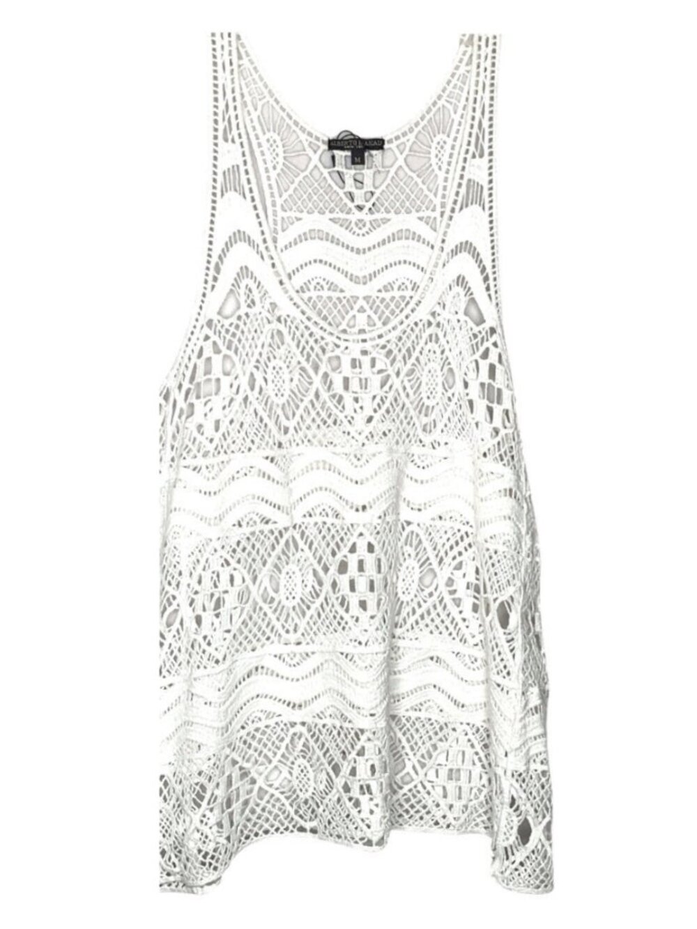 Nordstrom White Crochet Top